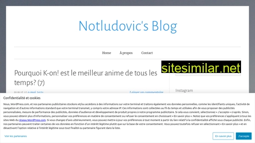 notludovic.wordpress.com alternative sites