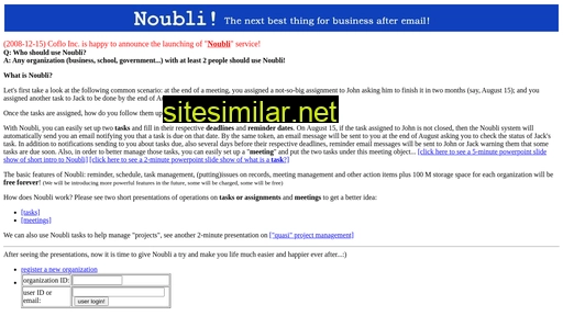 noubli.com alternative sites
