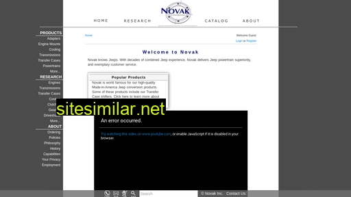 novak-adapt.com alternative sites