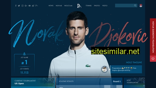 novakdjokovic.com alternative sites