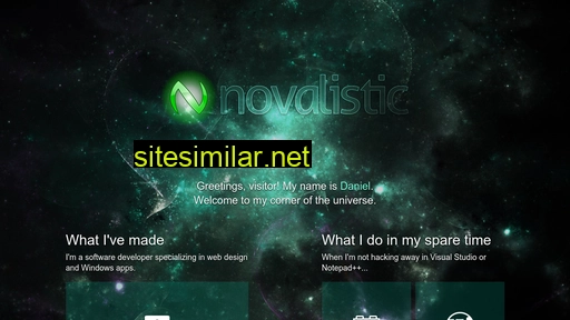 novalistic.com alternative sites