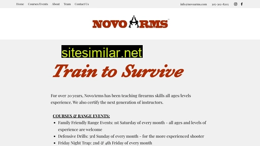 novoarms.com alternative sites
