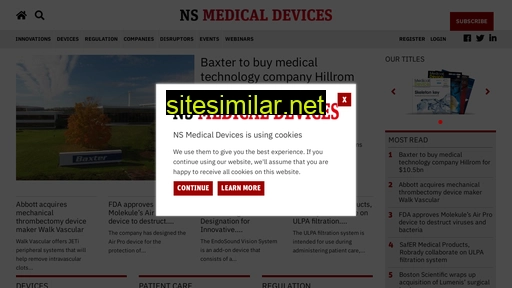 nsmedicaldevices.com alternative sites