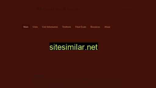 nsms6thgradesocialstudies.weebly.com alternative sites