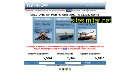 nsn-now.com alternative sites