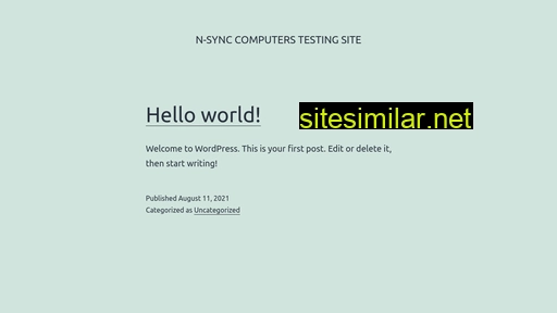 nsynctesting.com alternative sites