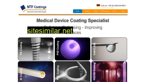 Nttf-coatings similar sites