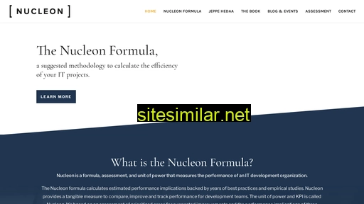 nucleonformula.com alternative sites