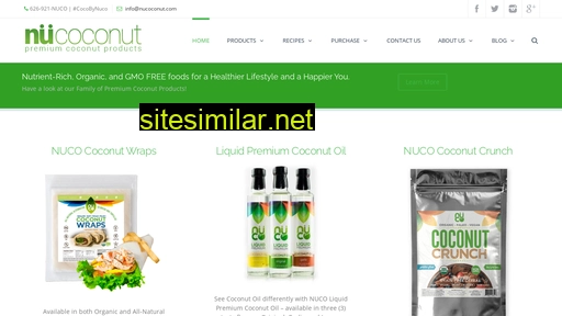 nucoconut.com alternative sites