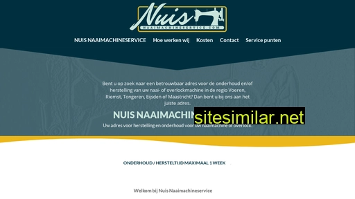 Nuisnaaimachineservice similar sites