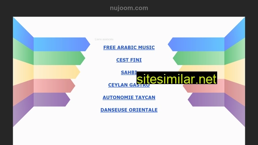 nujoom.com alternative sites