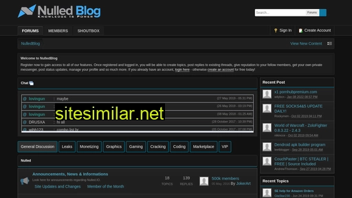 nulledblog.com alternative sites