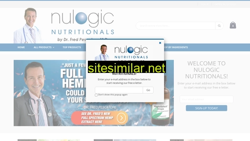Nulogicnutritionals similar sites