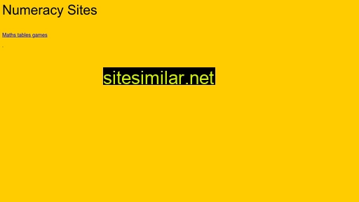 numeracysites.com alternative sites