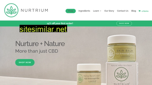nurtrium.com alternative sites