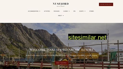 nusfjordarcticresort.com alternative sites