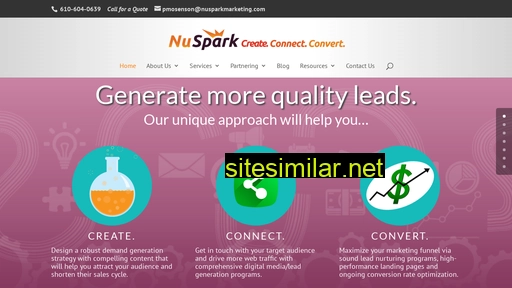 nusparkmarketing.com alternative sites