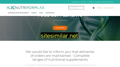 Nutriformlabs similar sites