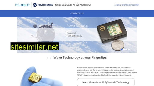 Nuvotronics similar sites
