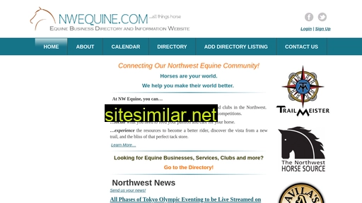 nwequine.com alternative sites