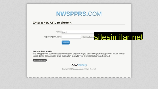 Nwspprs similar sites