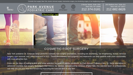 nycfootsurgery.com alternative sites