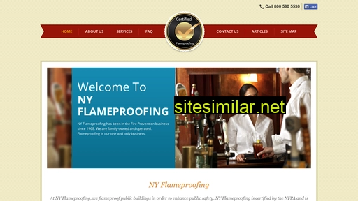 nyflameproofing.com alternative sites