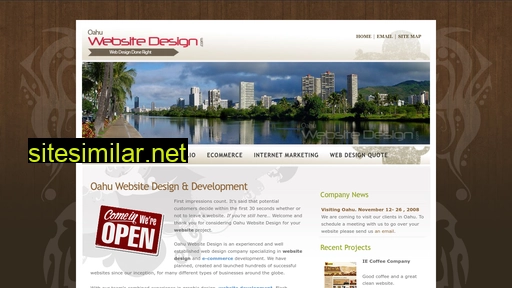 Oahuwebsitedesign similar sites