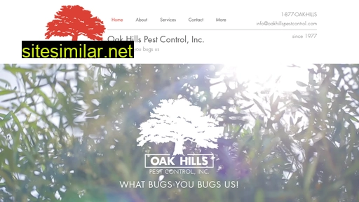 Oakhillspestcontrol similar sites