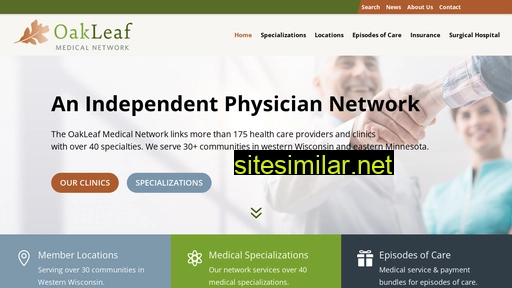 oakleafmedicalnetwork.com alternative sites