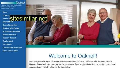 oaknoll.com alternative sites