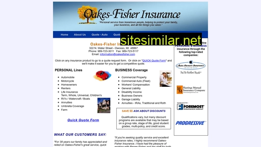 oakesinsurance.com alternative sites