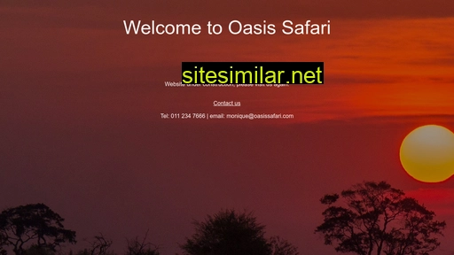 Oasissafari similar sites