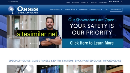 oasisspecialtyglass.com alternative sites