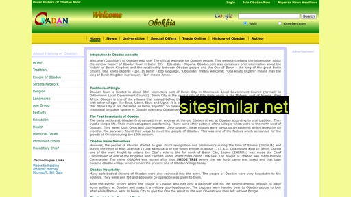 obadan.com alternative sites