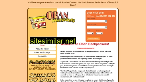 Obanbackpackers similar sites