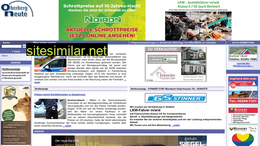 oberberg-heute.com alternative sites