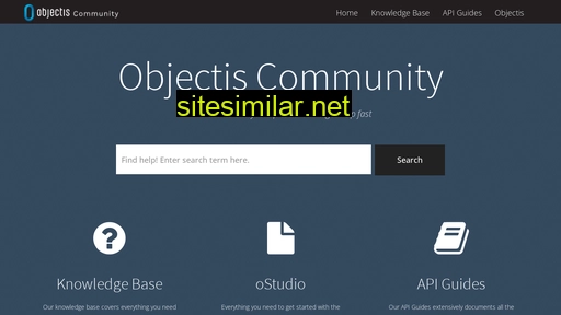Objectis-software similar sites