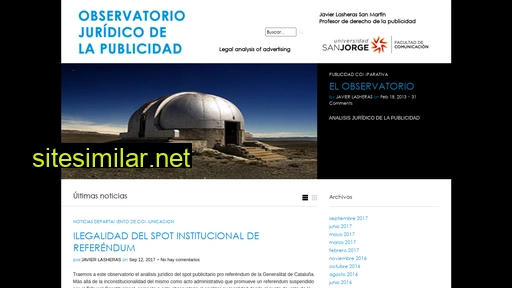 observatoriojuridicodelapublicidad.com alternative sites