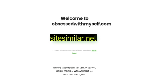 obsessedwithmyself.com alternative sites