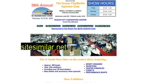 Ocboatshow similar sites