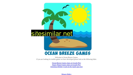 Oceanbreezegames similar sites