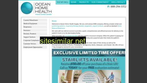 oceanhomehealth.com alternative sites