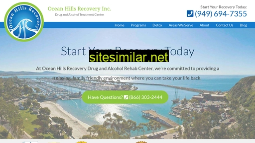 oceanhillsrecovery.com alternative sites
