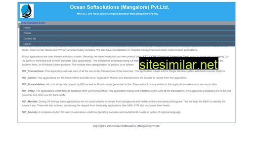 oceansoftsolutions.com alternative sites