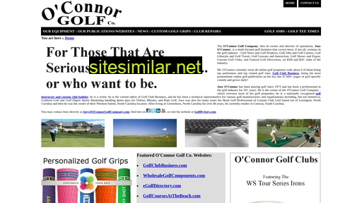 oconnorgolfcompany.com alternative sites