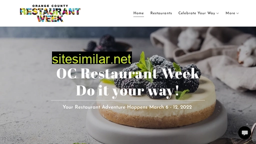 Ocrestaurantweek similar sites