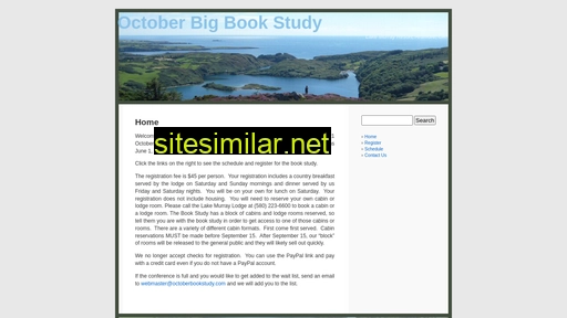 Octoberbookstudy similar sites