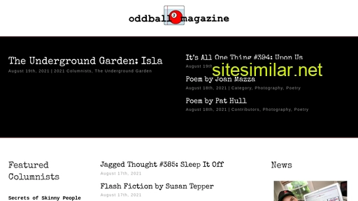 oddballmagazine.com alternative sites