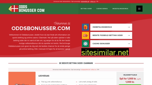 oddsbonusser.com alternative sites